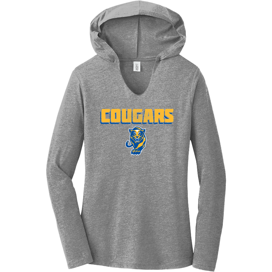 Greenfield Central Cougars Online Store <span class="pdp-name-mascot">Greenfield-Central Cougars</span> District Women's Perfect Tri Long Sleeve Hoodie