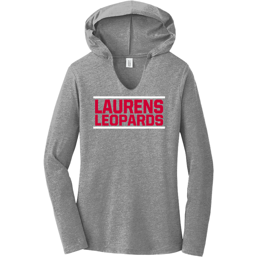 LAURENS CENTRAL SCHOOL LEOPARDS <span class="pdp-name-mascot">LAURENS LEOPARDS</span> District Women's Perfect Tri Long Sleeve Hoodie