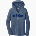 Rt. 12 Pickle Rt. 12 Pickle <span class="pdp-name-mascot">Rt. 12 Pickle</span> District Women's Perfect Tri Long Sleeve Hoodie Front Thumbnail