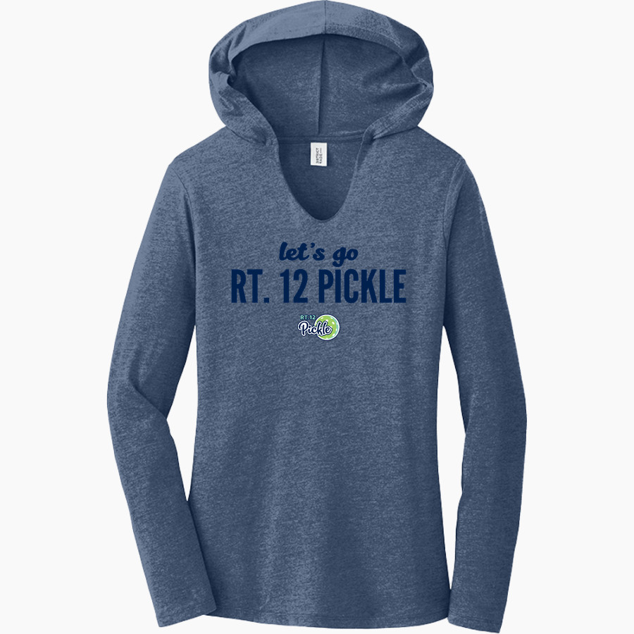 Rt. 12 Pickle Rt. 12 Pickle <span class="pdp-name-mascot">Rt. 12 Pickle</span> District Women's Perfect Tri Long Sleeve Hoodie