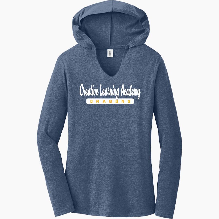 Creative Learning Dragons <span class="pdp-name-mascot">Creative Learning Dragons</span> District Women's Perfect Tri Long Sleeve Hoodie