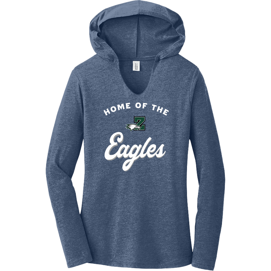 Zionsville High School Eagles Online Store <span class="pdp-name-mascot">Zionsville Eagles</span> District Women's Perfect Tri Long Sleeve Hoodie