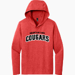 Mountain View Cougars District Men's Perfect Tri Long Sleeve Hoodie Front Thumbnail