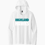 Highland Hawks <span class="pdp-name-mascot">Highland Hawks</span> District Men's Perfect Tri Long Sleeve Hoodie Front Thumbnail