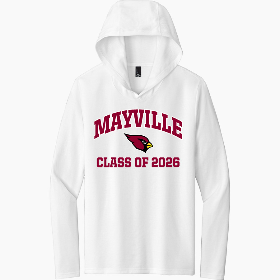 MAYVILLE HIGH SCHOOL CARDINALS District Men's Perfect Tri Long Sleeve Hoodie