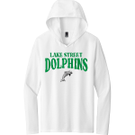 Lake Street Elementary Dolphins <span class="pdp-name-mascot">Lake Street Elementary</span> District Men's Perfect Tri Long Sleeve Hoodie Front Thumbnail