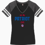 Washington Patriots <span class="pdp-name-mascot">George Washington Middle School Patriots</span> District Women's Game V-Neck T-Shirt Front Thumbnail