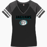 EAST LEE COUNTY HIGH SCHOOL JAGUARS District Women's Game V-Neck T-Shirt Front Thumbnail