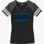 University of Providence Argos <span class="pdp-name-mascot">University of Providence Argos</span> District Women's Game V-Neck T-Shirt Front Thumbnail