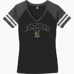 EISENHOWER HIGH SCHOOL PANTHERS <span class="pdp-name-mascot">EISENHOWER PANTHERS</span> District Women's Game V-Neck T-Shirt Front Thumbnail