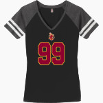 CLAREMONT MUDD SCRIPPS Athenas <span class="pdp-name-mascot">CLAREMONT MUDD SCRIPPS</span> District Women's Game V-Neck T-Shirt Front Thumbnail
