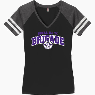 District Women's Game V-Neck T-Shirt