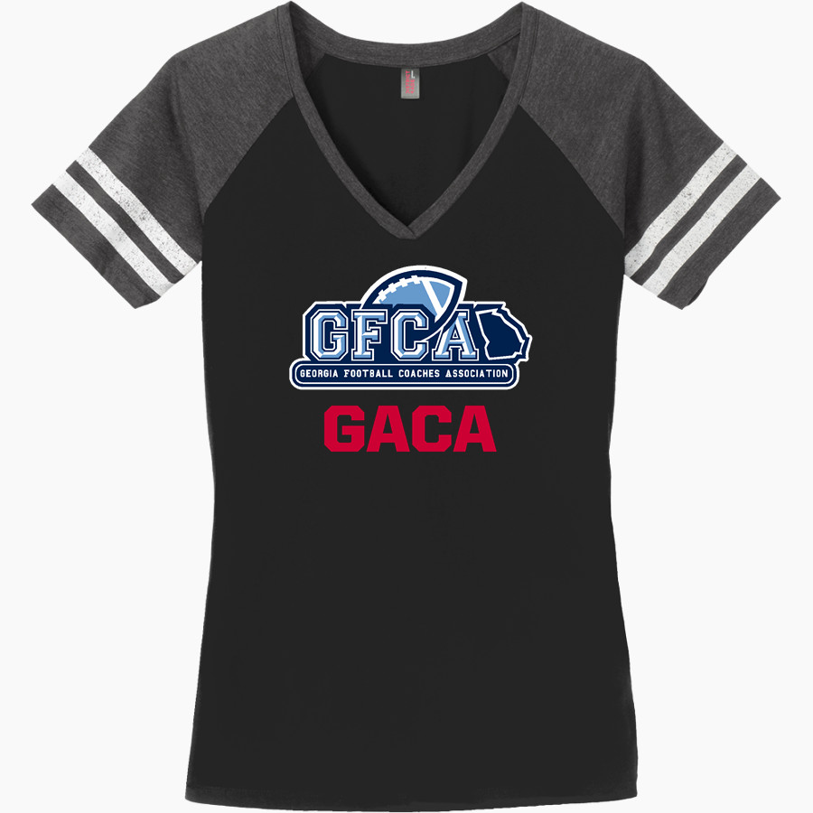 Georgia Athletic Coaches Association <span class="pdp-name-mascot">Georgia Athletic Coaches Association</span> District Women's Game V-Neck T-Shirt