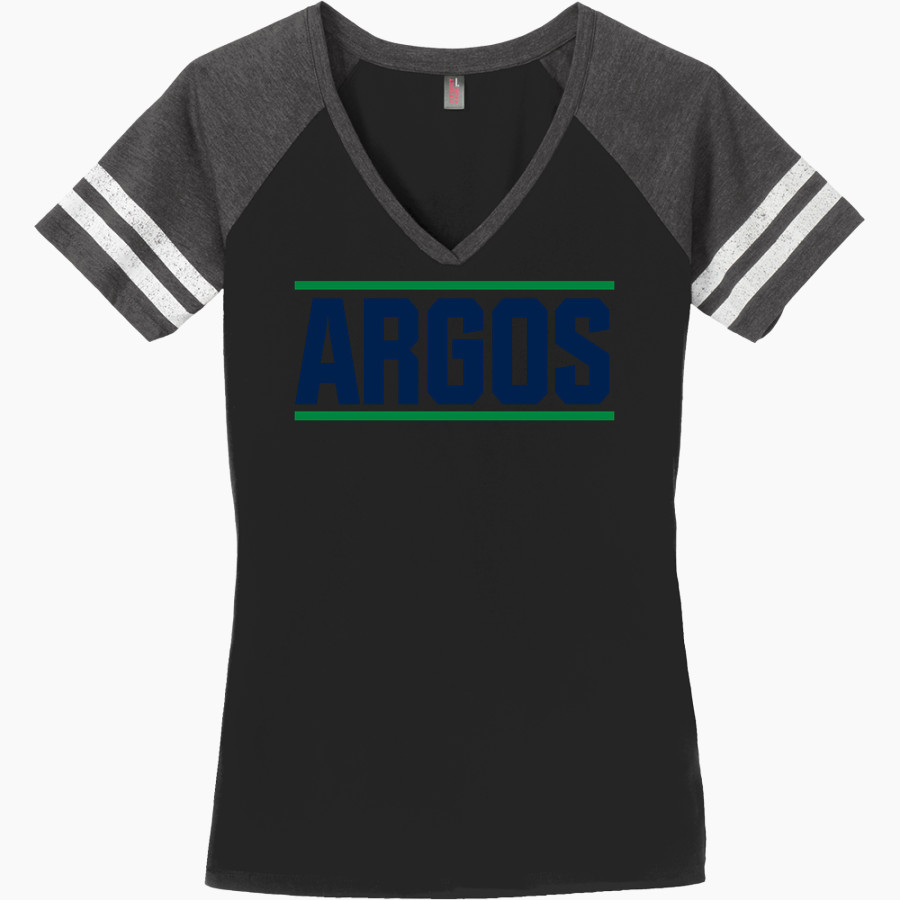 University of Providence Argos <span class="pdp-name-mascot">University of Providence Argos</span> District Women's Game V-Neck T-Shirt