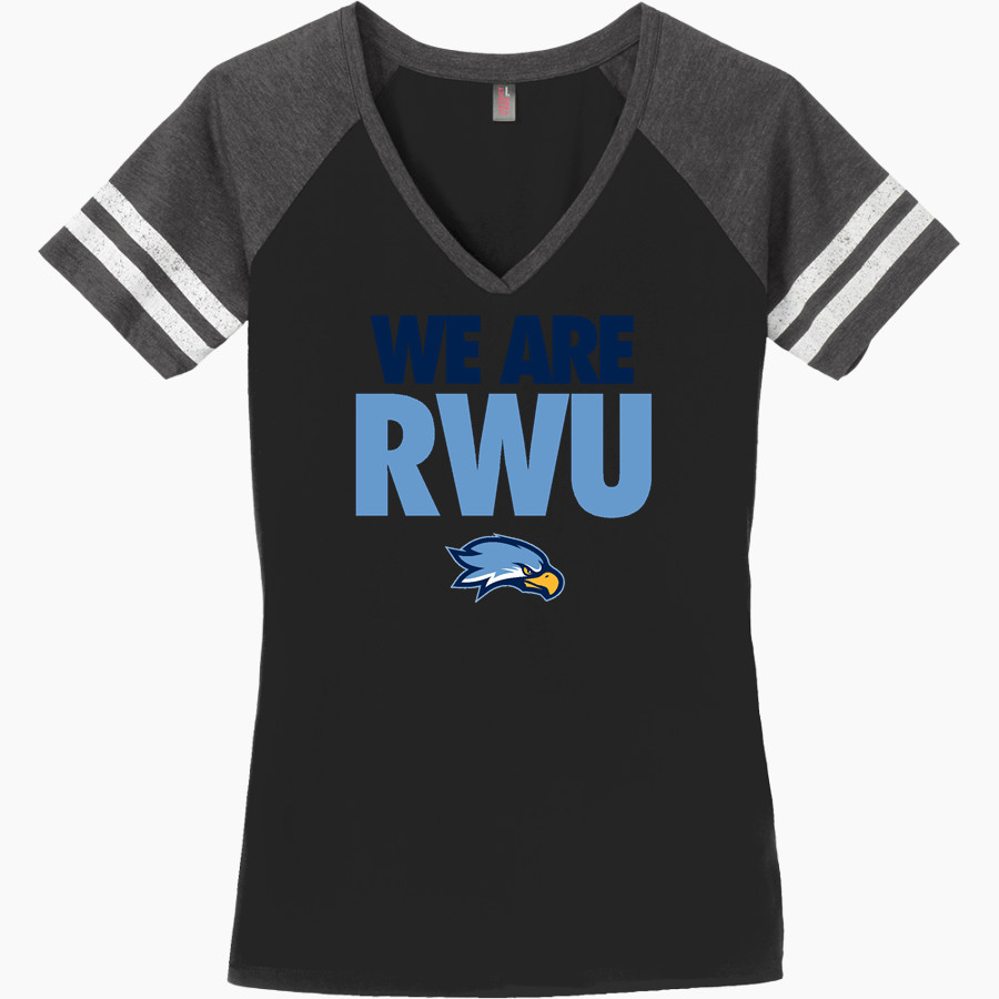 Roger Williams University Hawks <span class="pdp-name-mascot">RWU Hawks</span> District Women's Game V-Neck T-Shirt