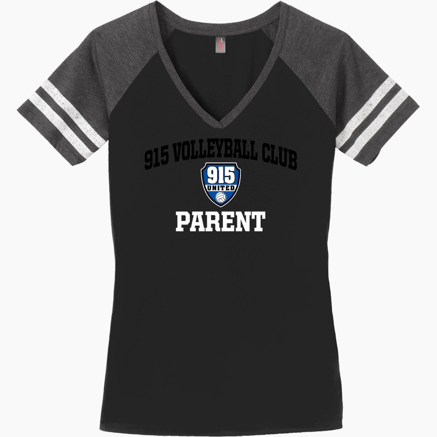 915 Volleyball Club 915 Volleyball Club <span class="pdp-name-mascot">915 Volleyball Club</span> District Women's Game V-Neck T-Shirt
