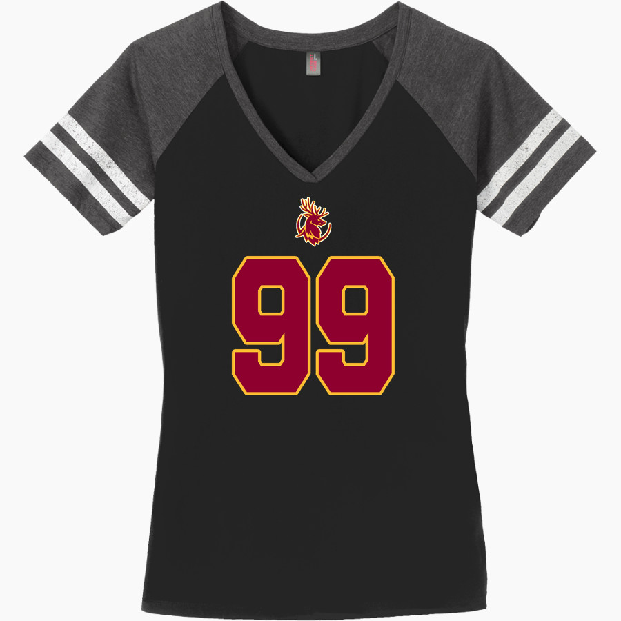 CLAREMONT MUDD SCRIPPS Athenas <span class="pdp-name-mascot">CLAREMONT MUDD SCRIPPS</span> District Women's Game V-Neck T-Shirt