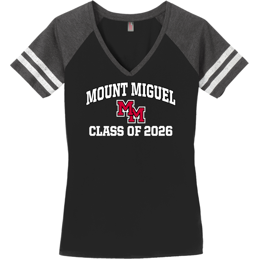 Mount Miguel Matadors <span class="pdp-name-mascot">Mount Miguel Matadors</span> District Women's Game V-Neck T-Shirt