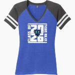 THOMAS WALKER HIGH SCHOOL PIONEERS <span class="pdp-name-mascot">THOMAS WALKER PIONEERS</span> District Women's Game V-Neck T-Shirt Front Thumbnail