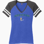 Mountain View Academy Mustangs <span class="pdp-name-mascot">Mountain View Academy Mustangs</span> District Women's Game V-Neck T-Shirt Front Thumbnail