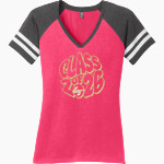 Lebanon Tigers <span class="pdp-name-mascot">Lebanon Tigers</span> District Women's Game V-Neck T-Shirt Front Thumbnail