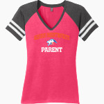 Auburn Mountainview Lions <span class="pdp-name-mascot">Auburn Mountainview Lions</span> District Women's Game V-Neck T-Shirt Front Thumbnail
