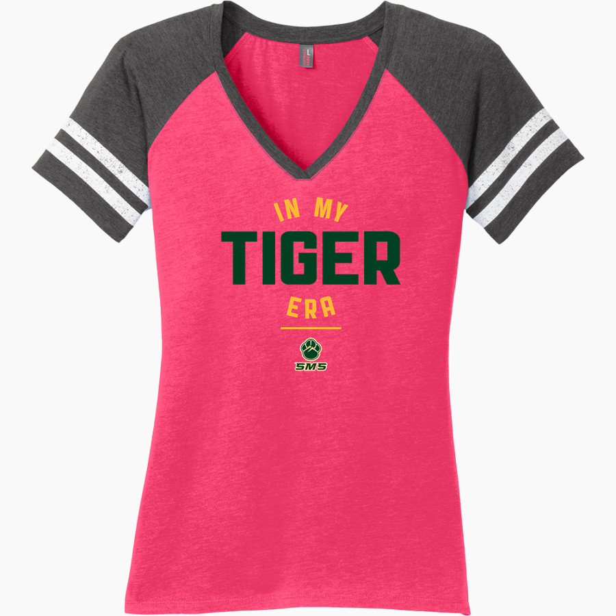 <span class="pdp-name-mascot">Summit Tigers</span> District Women's Game V-Neck T-Shirt