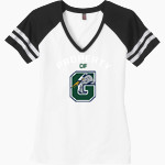 Gunston Herons <span class="pdp-name-mascot">Gunston Herons</span> District Women's Game V-Neck T-Shirt Front Thumbnail