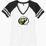 Bemidji State Athletics <span class="pdp-name-mascot">Bemidji State Beavers</span> District Women's Game V-Neck T-Shirt Front Thumbnail