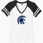 NEW KENT HIGH SCHOOL TROJANS <span class="pdp-name-mascot">NEW KENT TROJANS</span> District Women's Game V-Neck T-Shirt Front Thumbnail