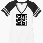 Canton Prep Chargers <span class="pdp-name-mascot">Canton Prep Chargers</span> District Women's Game V-Neck T-Shirt Front Thumbnail