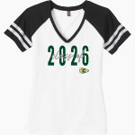 CATOOSA HIGH SCHOOL INDIANS <span class="pdp-name-mascot">CATOOSA INDIANS</span> District Women's Game V-Neck T-Shirt Front Thumbnail