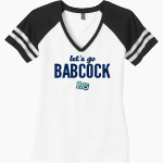 Babcock Trailblazers <span class="pdp-name-mascot">Babcock High School Trailblazers</span> District Women's Game V-Neck T-Shirt Front Thumbnail