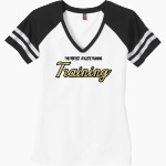 The Perfect Athlete Training Training <span class="pdp-name-mascot">The Perfect Athlete Training Training</span> District Women's Game V-Neck T-Shirt Front Thumbnail