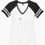 Roxbury Latin <span class="pdp-name-mascot">Roxbury Latin Foxes</span> District Women's Game V-Neck T-Shirt Front Thumbnail
