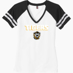 Fort Hays State University Tigers District Women's Game V-Neck T-Shirt Front Thumbnail