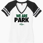 Park Roadrunners <span class="pdp-name-mascot">Park Roadrunners</span> District Women's Game V-Neck T-Shirt Front Thumbnail