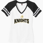ROYAL HIGH SCHOOL KNIGHTS <span class="pdp-name-mascot">ROYAL KNIGHTS</span> District Women's Game V-Neck T-Shirt Front Thumbnail