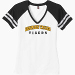 Benjamin Tasker Tigers <span class="pdp-name-mascot">Benjamin Tasker M.s. Tigers</span> District Women's Game V-Neck T-Shirt Front Thumbnail