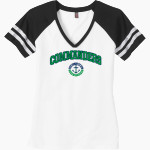 JOHN F KENNEDY HIGH SCHOOL COMMANDERS <span class="pdp-name-mascot">JOHN F KENNEDY COMMANDERS</span> District Women's Game V-Neck T-Shirt Front Thumbnail