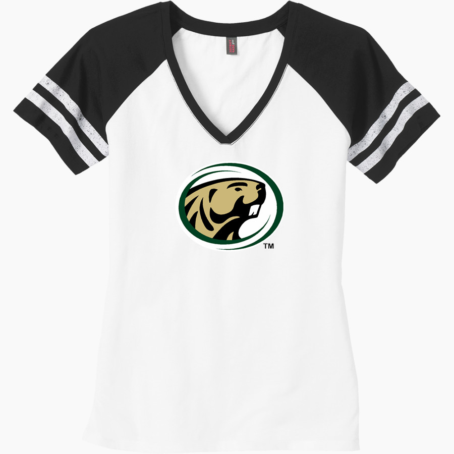 Bemidji State Athletics <span class="pdp-name-mascot">Bemidji State Beavers</span> District Women's Game V-Neck T-Shirt