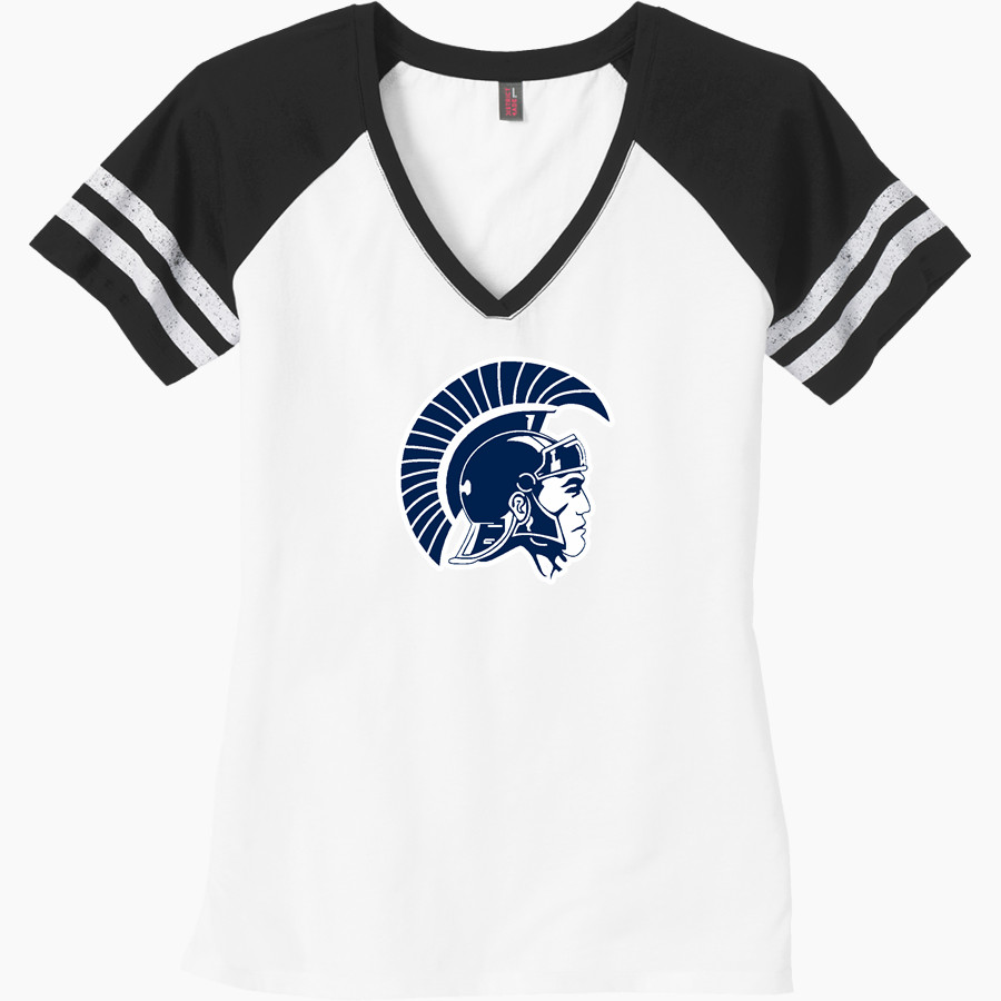 NEW KENT HIGH SCHOOL TROJANS <span class="pdp-name-mascot">NEW KENT TROJANS</span> District Women's Game V-Neck T-Shirt