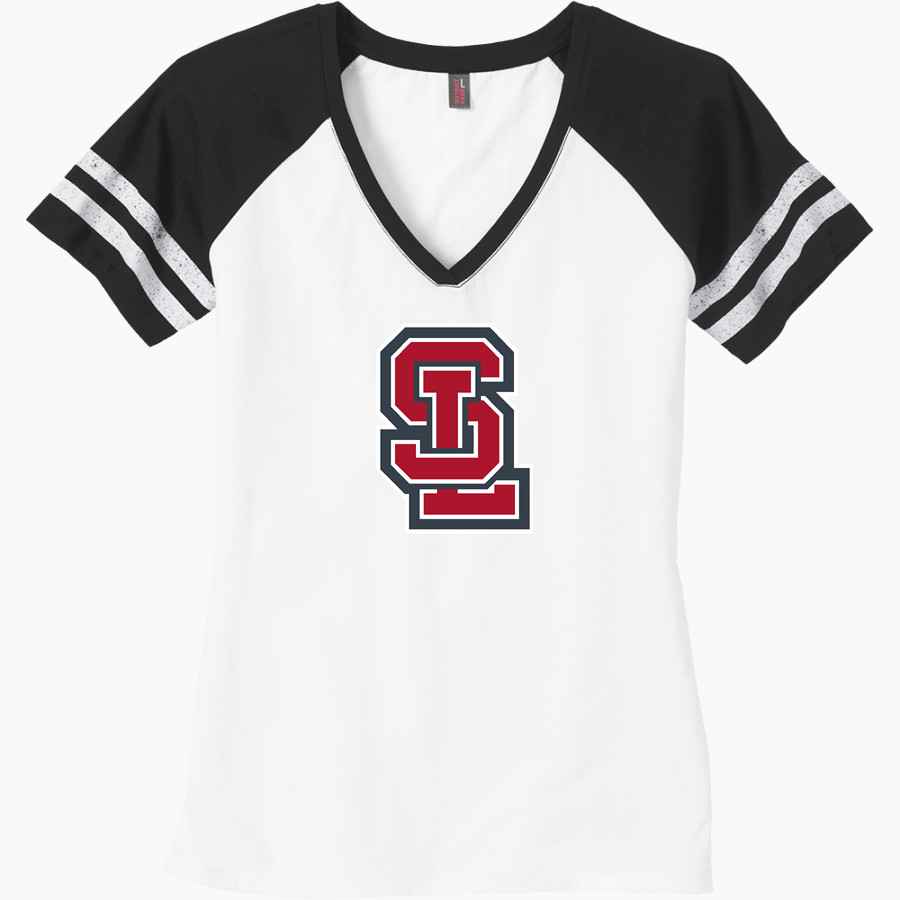 Spring Lake Lakers District Women's Game V-Neck T-Shirt