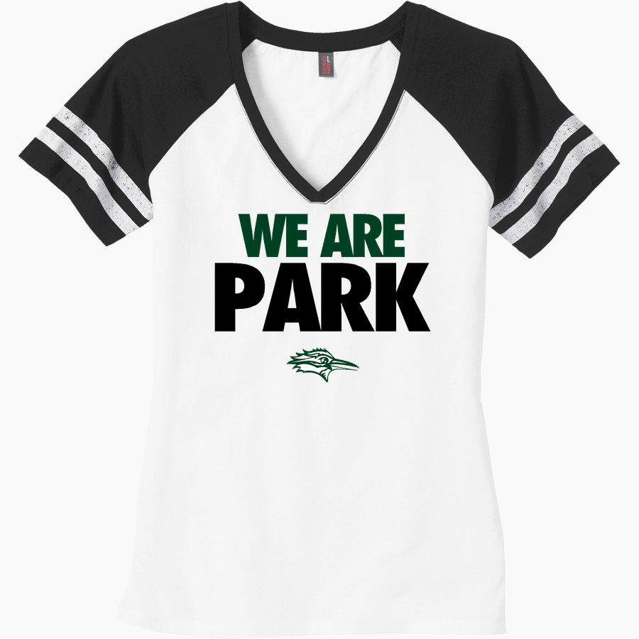 Park Roadrunners <span class="pdp-name-mascot">Park Roadrunners</span> District Women's Game V-Neck T-Shirt