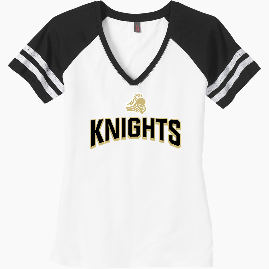 ROYAL HIGH SCHOOL KNIGHTS <span class="pdp-name-mascot">ROYAL KNIGHTS</span> District Women's Game V-Neck T-Shirt