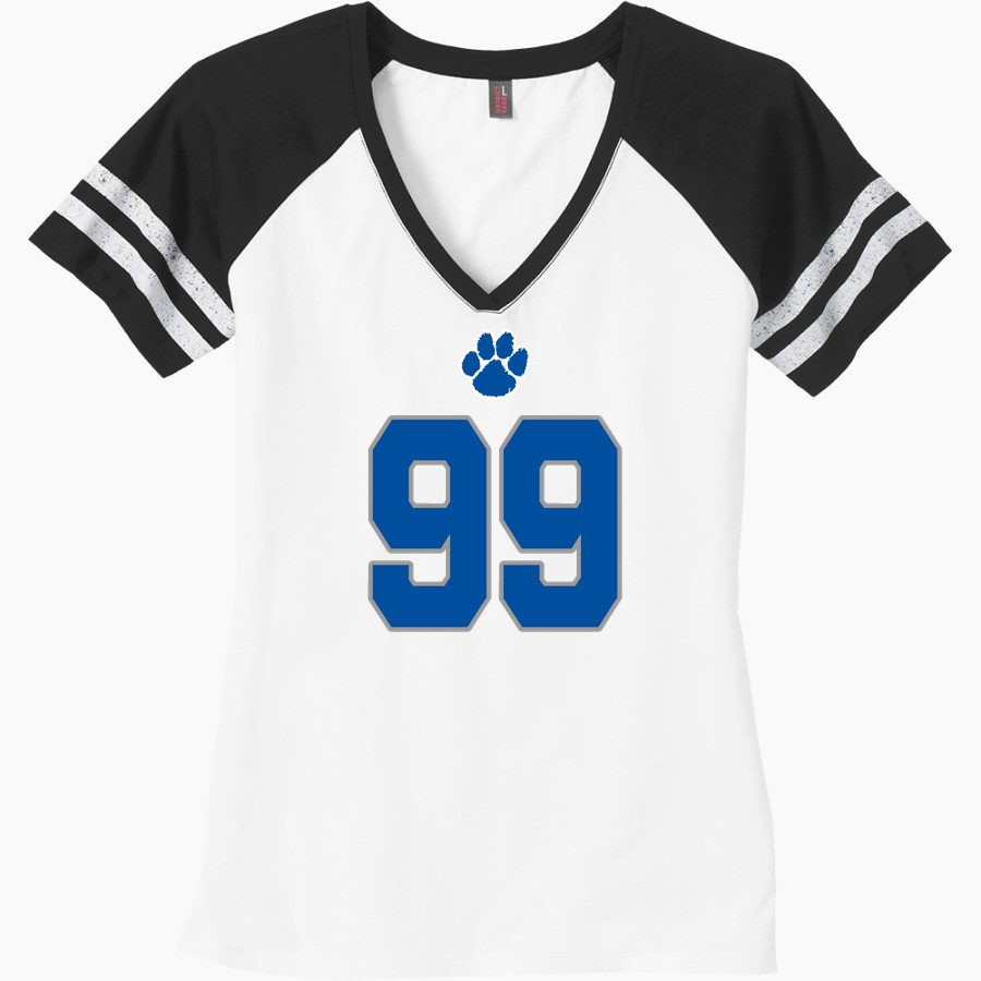 BOTHELL HIGH SCHOOL COUGARS <span class="pdp-name-mascot">BOTHELL COUGARS</span> District Women's Game V-Neck T-Shirt