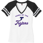 Trevecca University Trojans <span class="pdp-name-mascot">Trevecca University Trojans</span> District Women's Game V-Neck T-Shirt Front Thumbnail