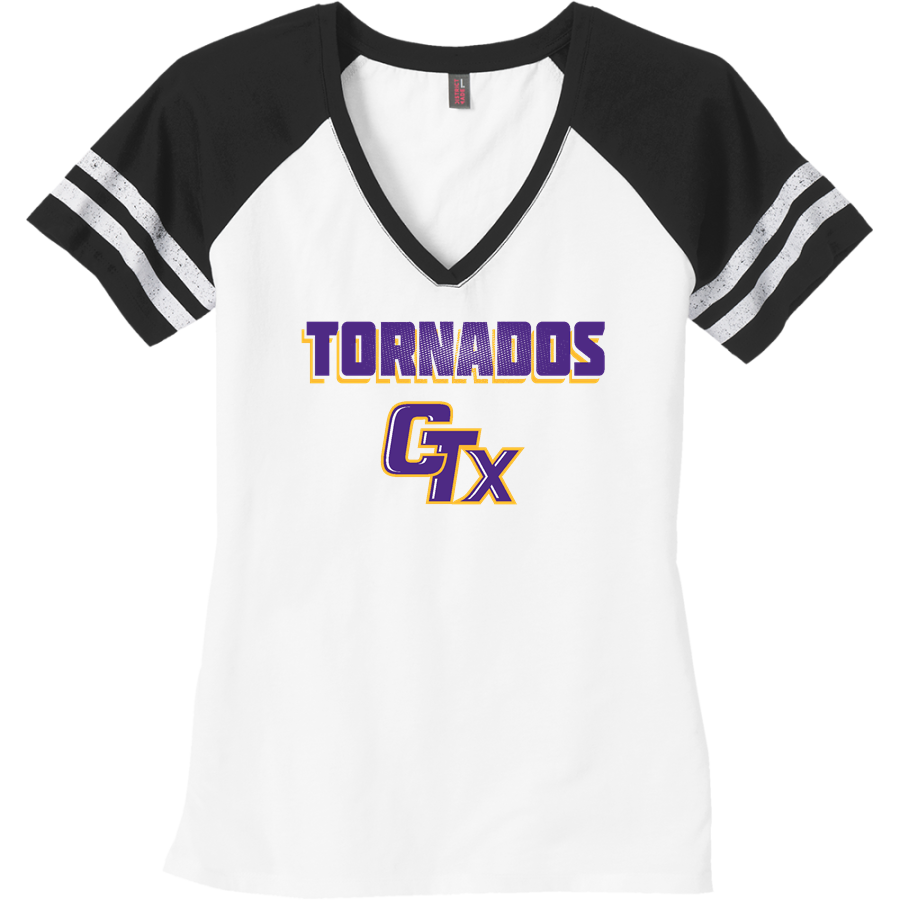 Concordia Tornados <span class="pdp-name-mascot">Concordia University Texas Tornados</span> District Women's Game V-Neck T-Shirt
