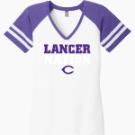 Carlsbad Lancers District Women's Game V-Neck T-Shirt Front Thumbnail