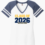 Devon Prep <span class="pdp-name-mascot">Devon Tide</span> District Women's Game V-Neck T-Shirt Front Thumbnail